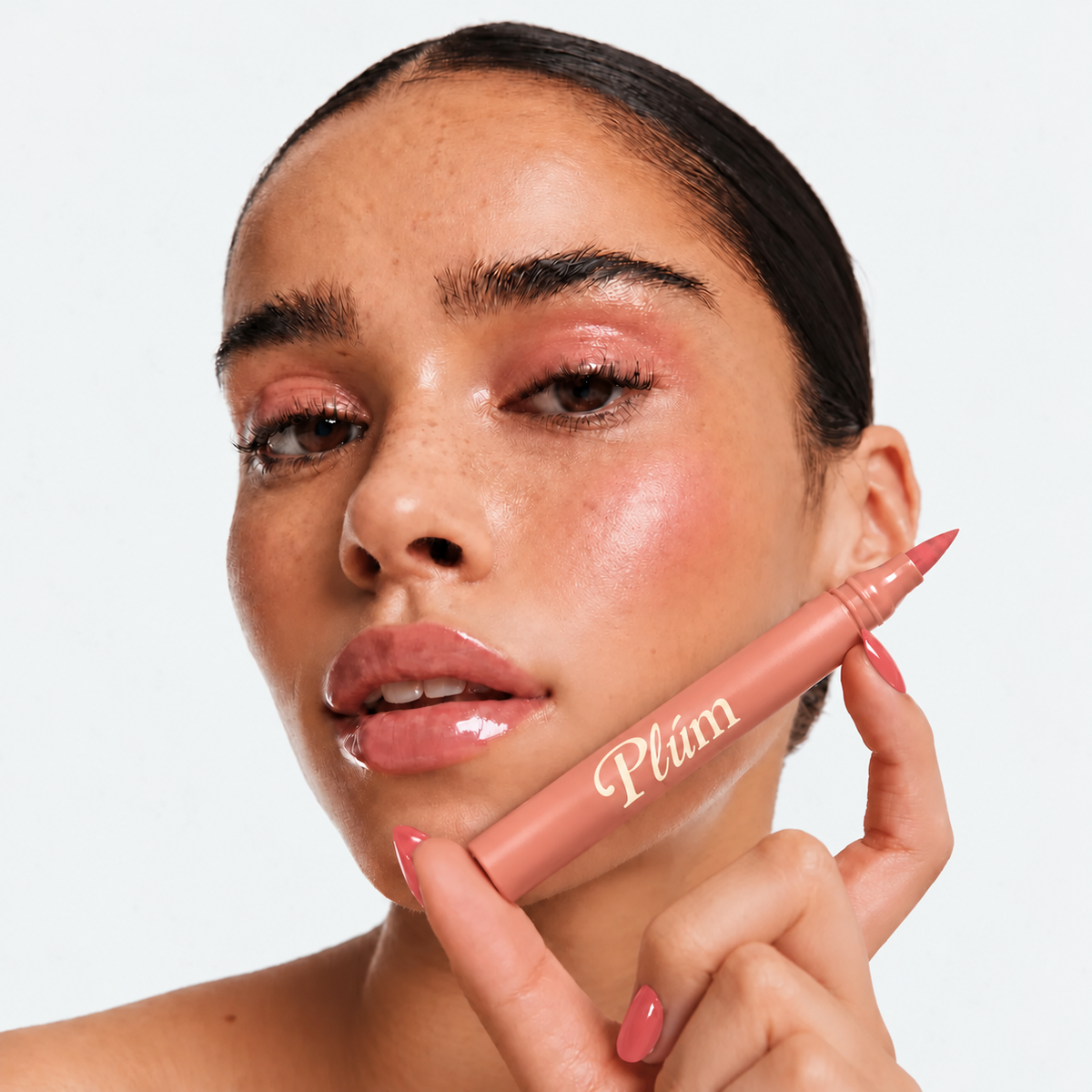 Coral Nail Pen