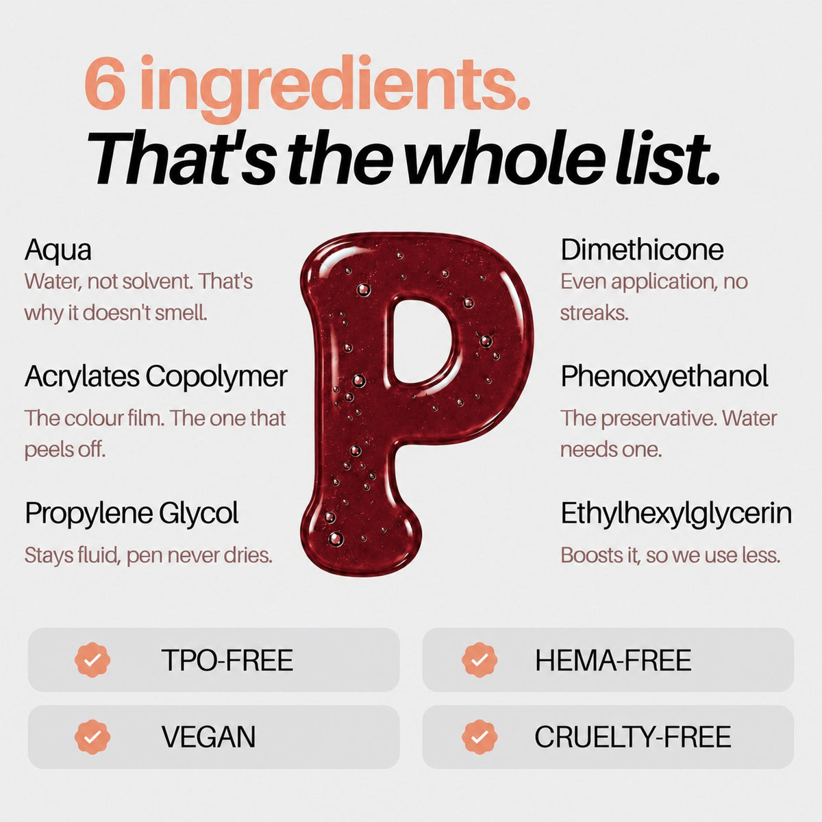 Plúm Cherry Nail Pen